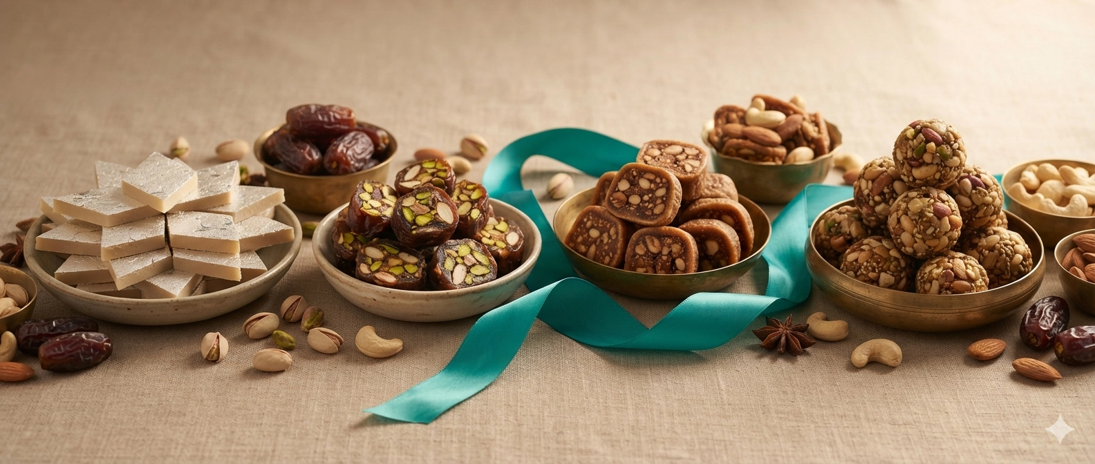 A Guide to Dry Fruit Mithai: Kaju Katli, Laddus and More for Every Celebration
