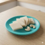 Kaju Katli – Less Sugar, Without Mava