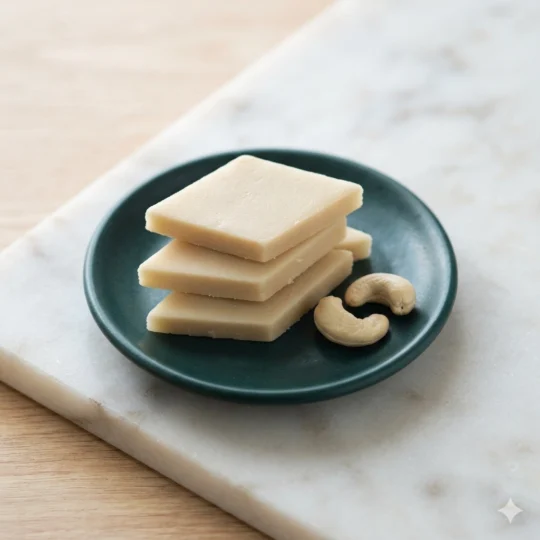 Kaju Katli – Without Vark & Mava